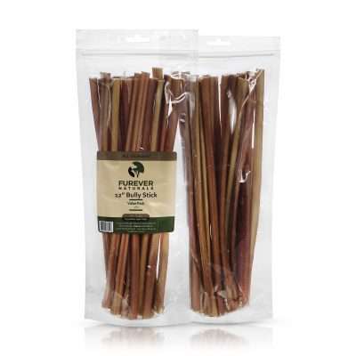 Furever Naturals 1 lb. 12" Standard Bully Stick Value Pack