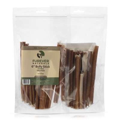 Furever Naturals 8oz 6" Value Pack Bully Sticks