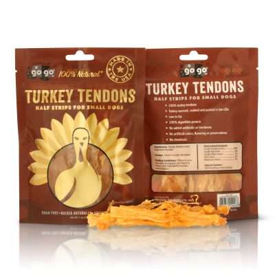 GoGo® USA 2oz Turkey Tendon 1/2 Strips