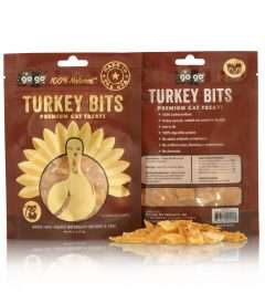 GoGo® USA 1oz Turkey Tendon Bites - Cat Treats