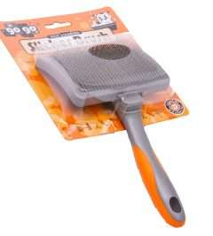 GoGo® Large Self Cleaning Slicker Brush