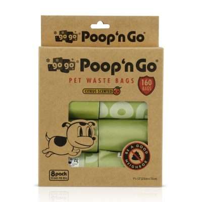 GoGo® Poop n' Go 8 pack Hunter Green Scented Refill Rolls