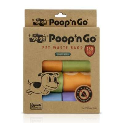 GoGo® Poop n' Go 8 pack Unscented Assorted Colors