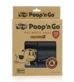 GoGo® Poop n' Go 8 pack Black Scented Refill Rolls