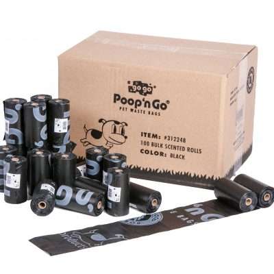GoGo® Poop n' Go 100 Ct. Black Poop Bags