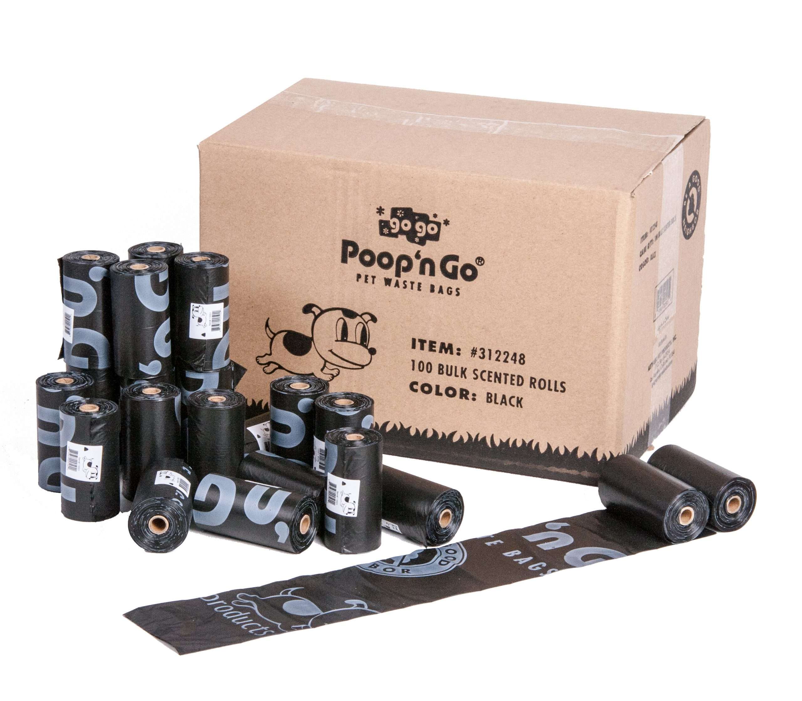 GoGo® Poop n' Go 100 Ct. Black Poop Bags