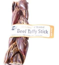 GoGo® 6" Moo Taffy Braided Sticks, BULK CASE (100ct)