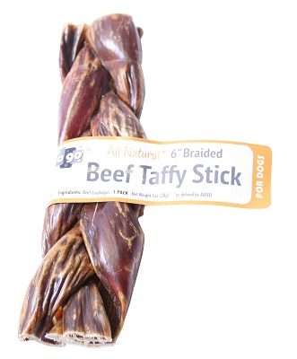 GoGo® 6" Moo Taffy Braided Sticks, BULK CASE (100ct)