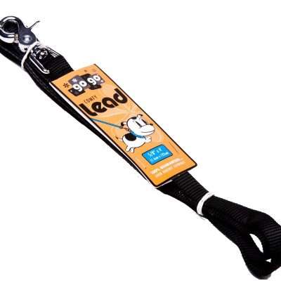 GoGo® Small 5/8" x 4' Black Leash