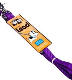 GoGo® Small 5/8" x 4' Purple Leash