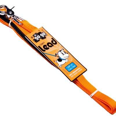 GoGo® Small 5/8" x 4' Orange Leash