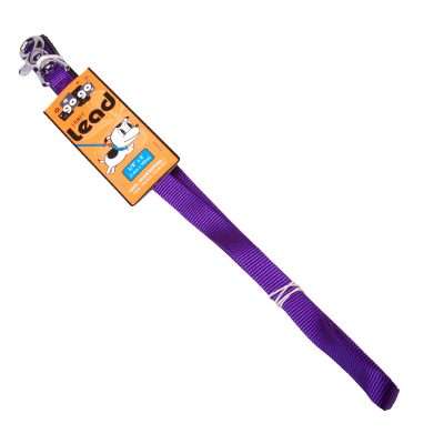 GoGo® Small 5/8" x 6' Purple Leash