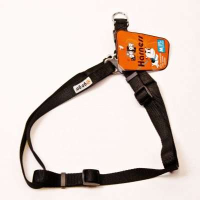 GoGo® Medium 3/4" Black Harness