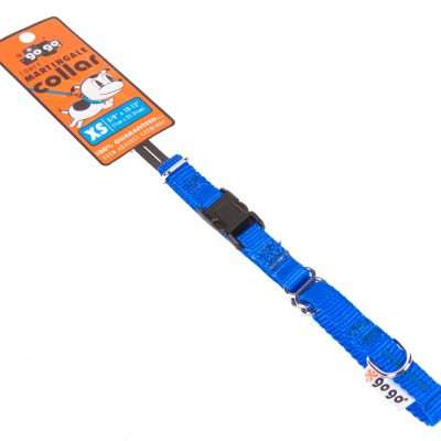 GoGo® X-Small 3/8" x 10"-12" Blue Martingale Collar