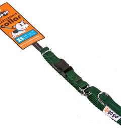 GoGo® X-Small 3/8" x 10"-12" Hunter Green Martingale Collar