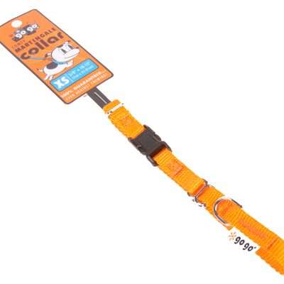 GoGo® X-Small 3/8" x 10"-12" Orange Martingale Collar