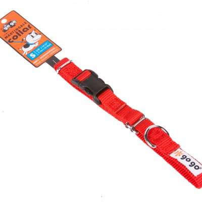 GoGo® Small 5/8" x 14"-17" Red Martingale Collar
