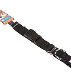 GoGo® Medium 3/4" x 16"-21" Black Martingale Collar