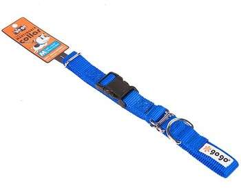 GoGo® Medium 3/4" x 16"-21" Blue Martingale Collar