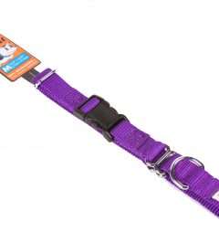 GoGo® Medium 3/4" x 16"-21" Purple Martingale Collar