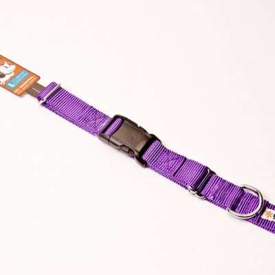 GoGo® Large 1" x 20.5"-27.5" Purple Martingale Collar