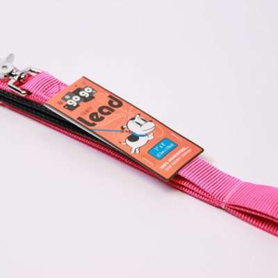 GoGo® Large 1" x 4' Pink Leash