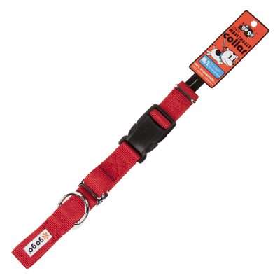 GoGo® Med-Large 1" x 16"-21" Red Martingale Collar