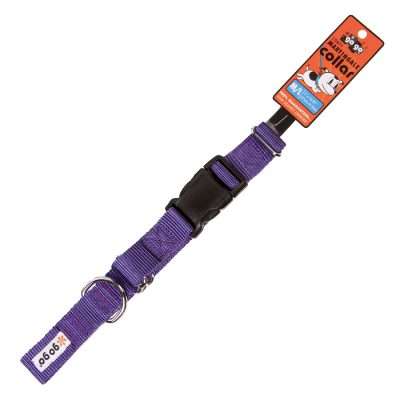 GoGo® Med-Large 1" x 16"-21" Purple Martingale Collar