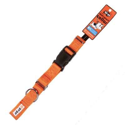 GoGo® Med-Large 1" x 16"-21" Orange Martingale Collar