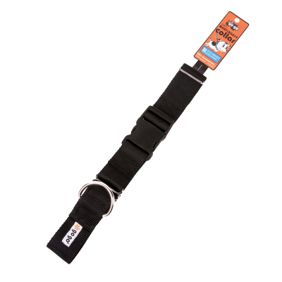 GoGo® X-Large 1-1/2" 20.5"-27.5" Black Martingale Collar