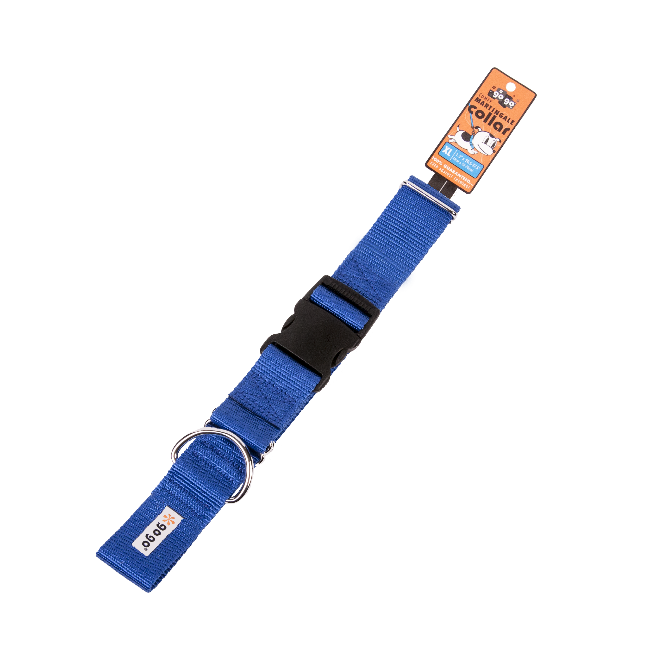 GoGo® X-Large 1-1/2" 20.5"-27.5" Blue Martingale Collar