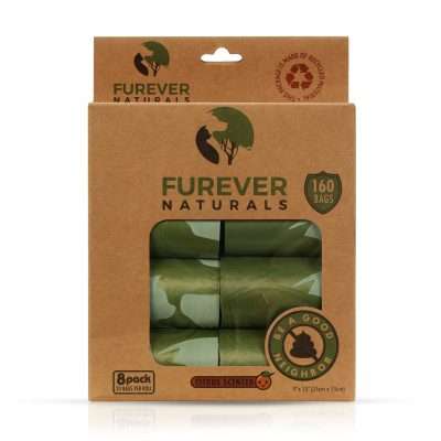 EW 8PK Green Scented Poop Bag Rolls
