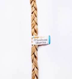 GoGo 12" Lamb Braided Collagen Stick