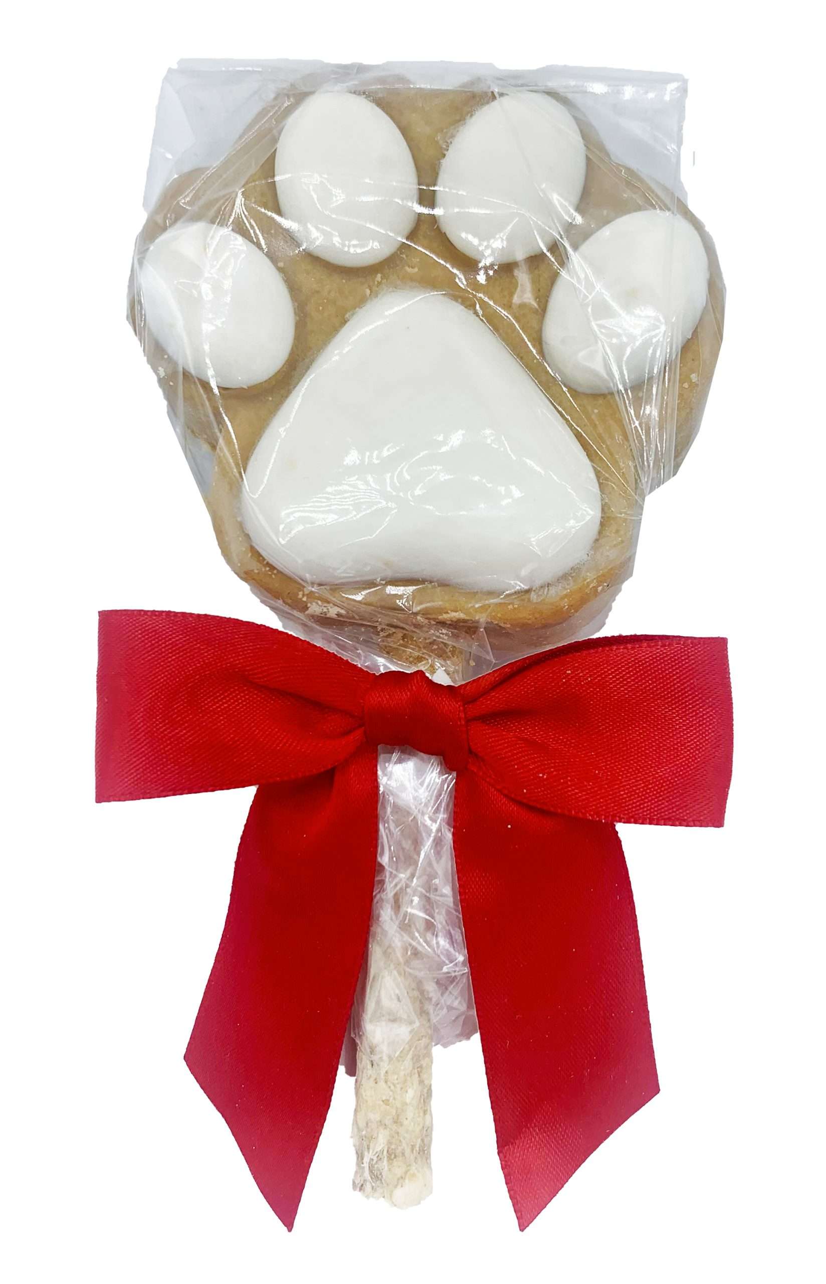 CC Peanut Butter & Yogurt Paw Print Sucker