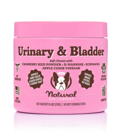 Natural Dog Company's 9.5 oz Urinary & Bladder Chews (90 chews)