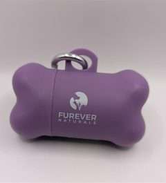 EW bulk purple bone dispenser w/unscented roll 20 bags