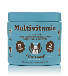 Natural Dog Company's 9.5 oz Multivitamin Supplement (90 chews)