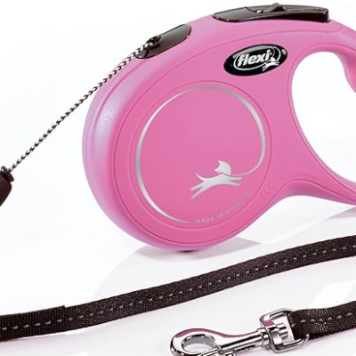 Flexi Classic Small 26lb 16'  Cord Pink