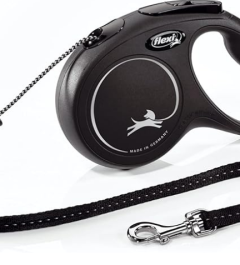 Flexi Classic Medium 44lb 16' Cord Black