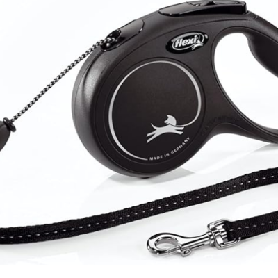 Flexi Classic Medium 44lb 16' Cord Black