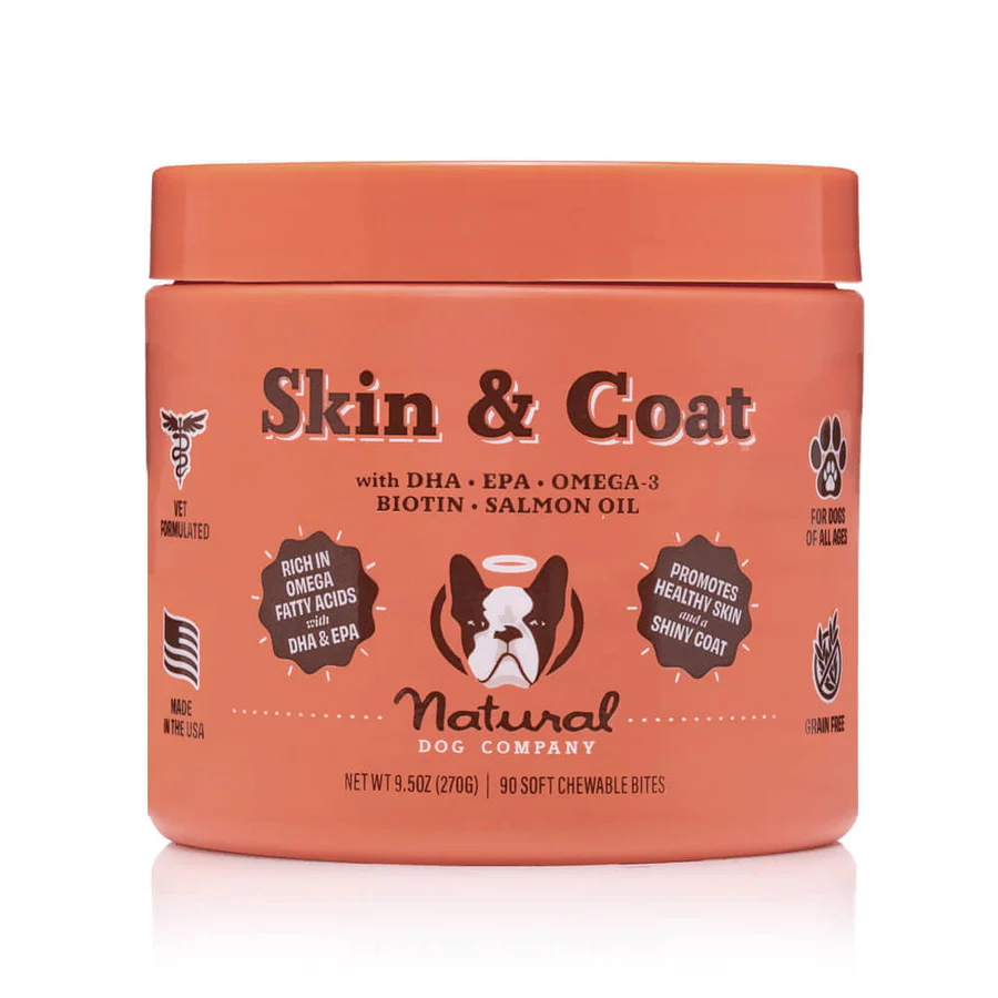 Natural Dog Company's 10oz Skin & Coat Supplement