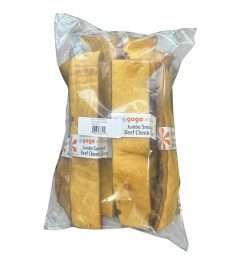 GoGo 10 pack Jumbo Smoked Beef Cheek Slice