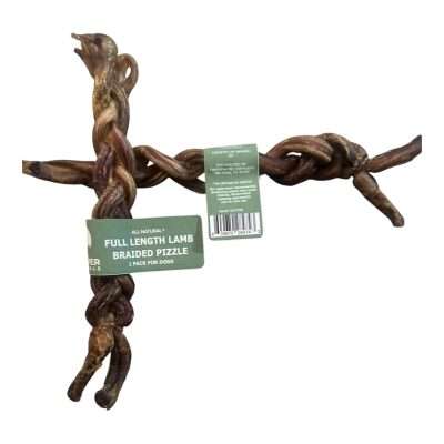 EW Full Length Lamb Braided Pizzle