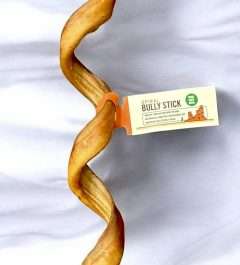 HS 8"-9" Spiral Bully Stick