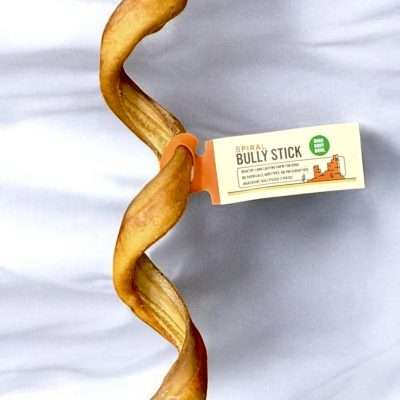HS 8"-9" Spiral Bully Stick