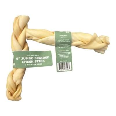 EW 6" Jumbo Braided Cheek Stick