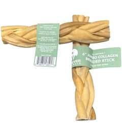 EW 6" Jumbo Collagen Braided Stick