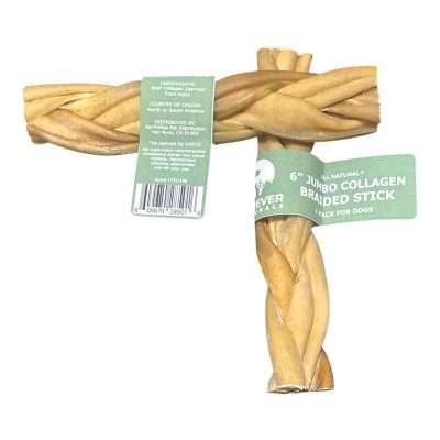 EW 6" Jumbo Collagen Braided Stick